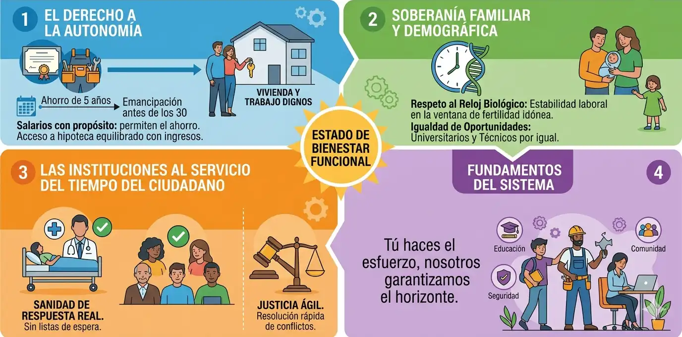 Por una Sociedad de Compromisos Cumplidos - estado del bienestar